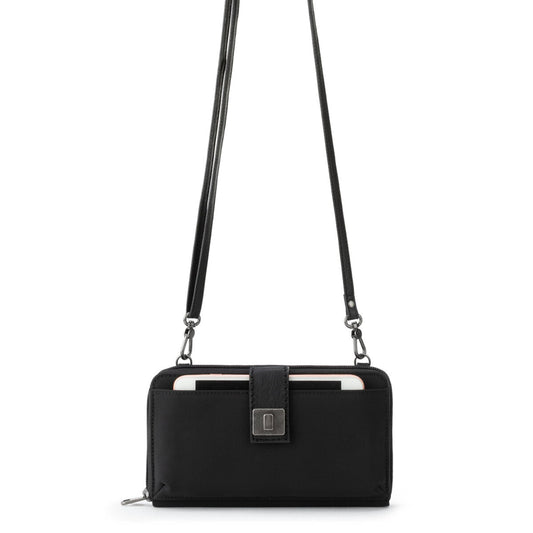 Sakroots Arcadia Large Crossbody - Vegan Leather - Black
