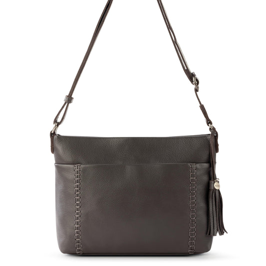The Sak Melrose Crossbody - Leather - Slate
