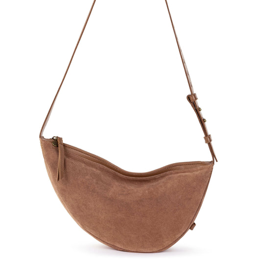 The Sak Tess Large Sling - Leather - Tobacco Suede