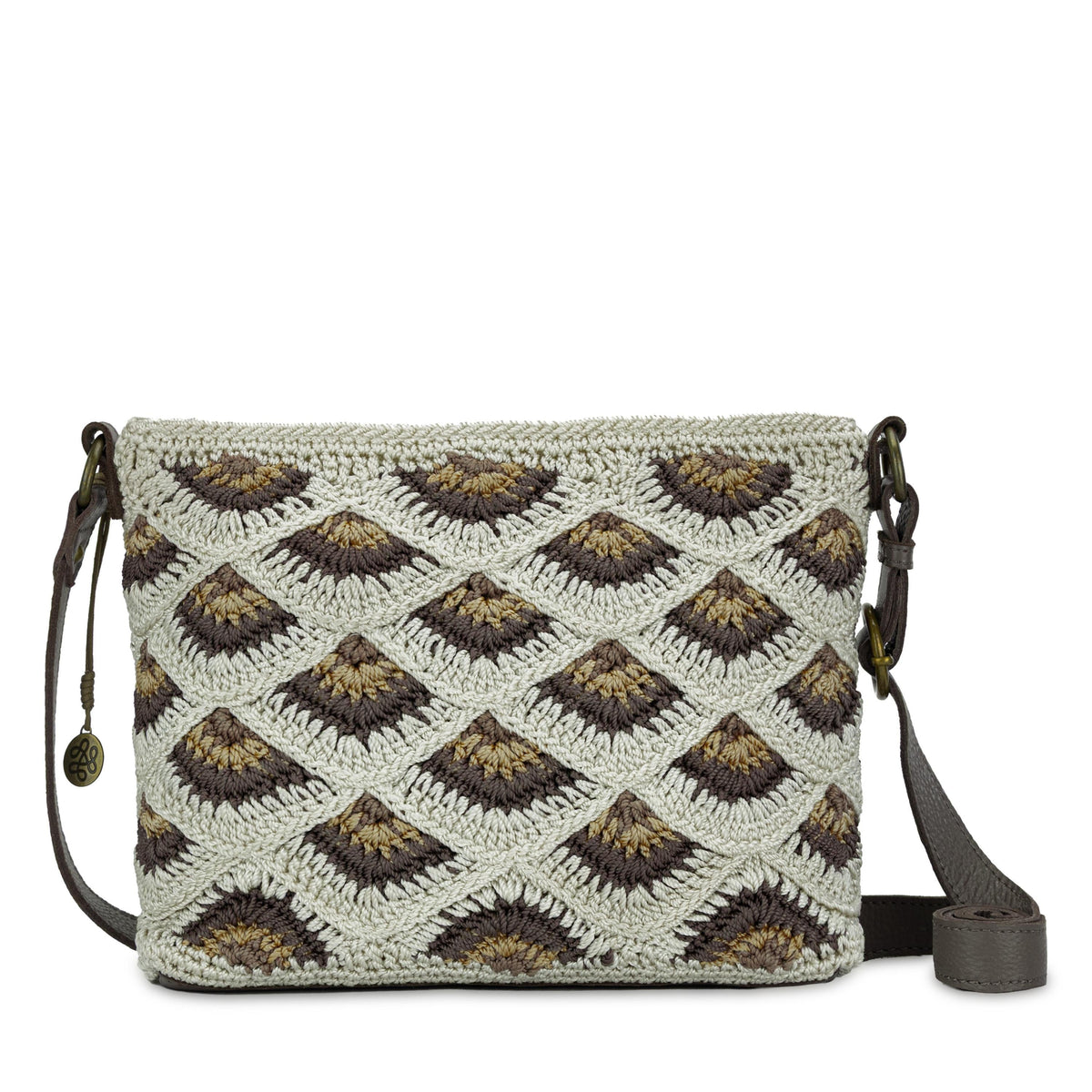 The Sak Melrose Crossbody - Hand Crochet - Natural Mermaid