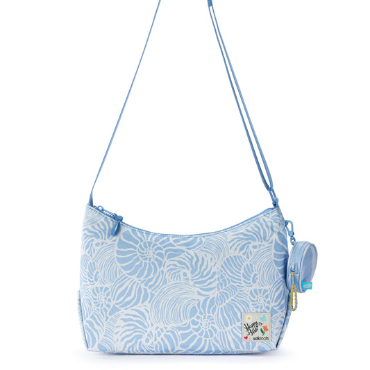 Sakroots Banyan Hobo - EcoTwill - Blue Aura Seashore
