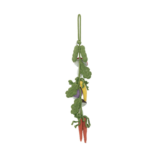 The Sak Yarnicharmz The Mega Dangle - Hand Crochet - Veggies