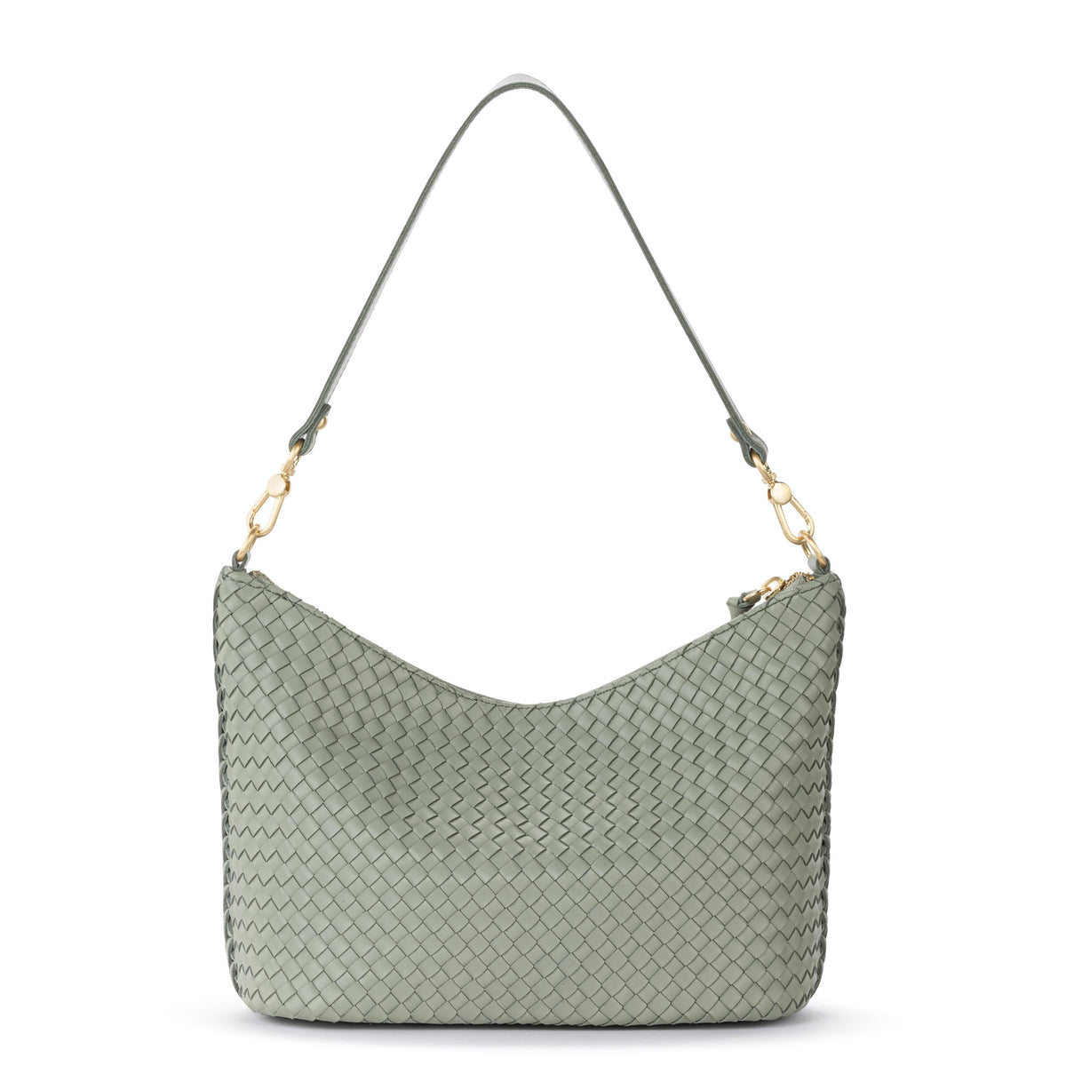 The Sak Juniper Small Hobo - Leather - Meadow Woven