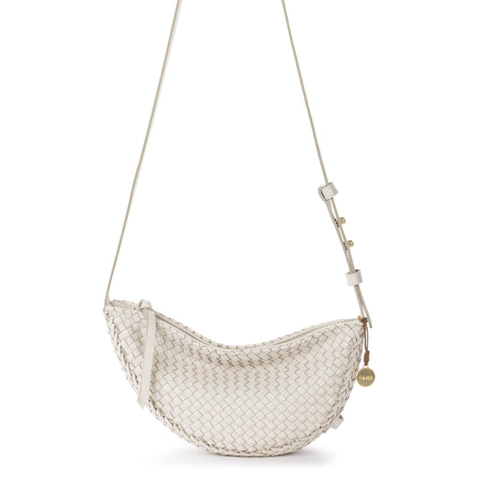 The Sak Tess Sling - Leather - Stone Woven
