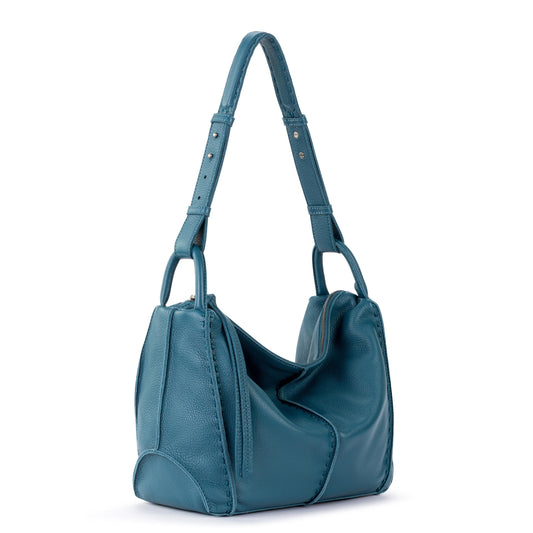 The Sak Los Feliz Hobo - Leather - Deep Teal