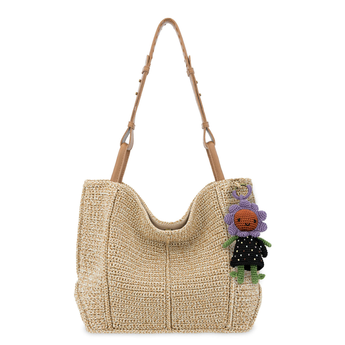 The Sak Sunbudz Sunflower Dangle - Hand Crochet - Lottee
