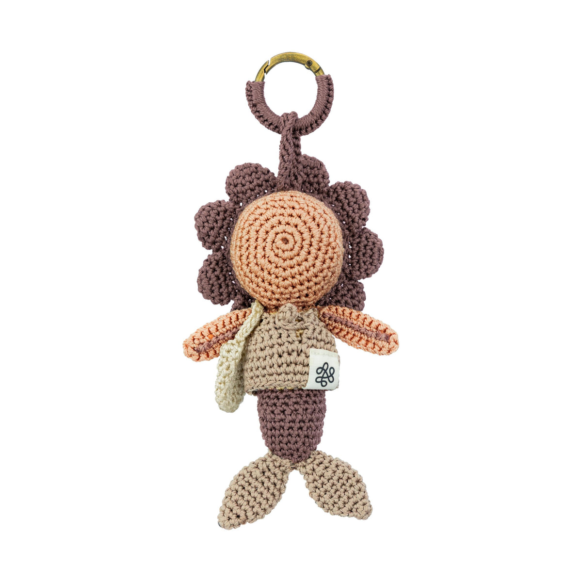 The Sak Sunbudz Sunflower Dangle - Hand Crochet - Aurora