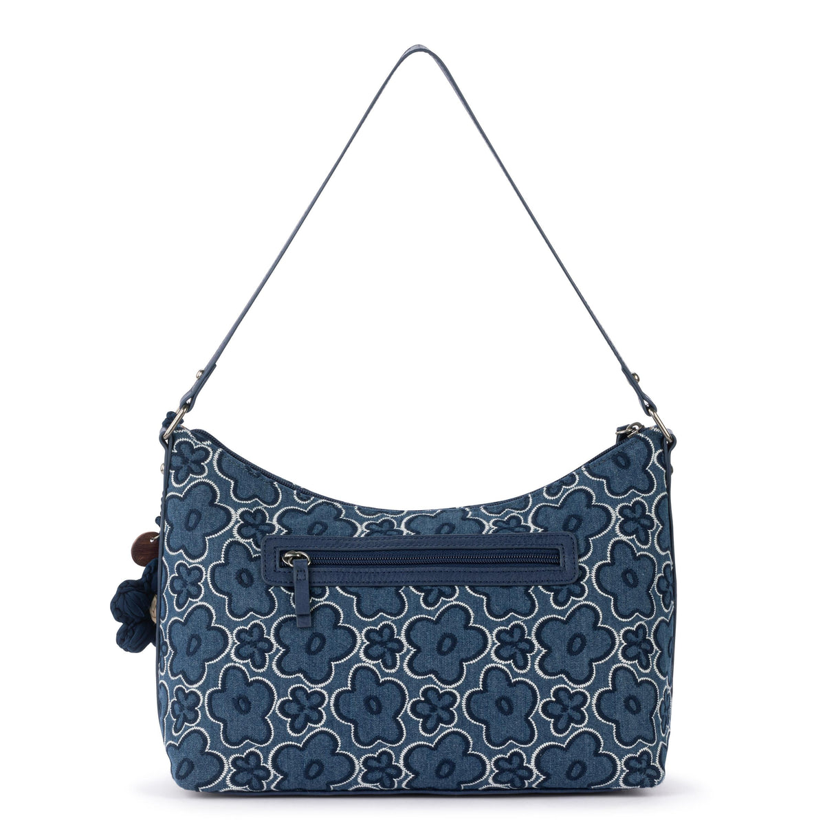 Sakroots Banyan Hobo - Denim - Denim Retro Flower
