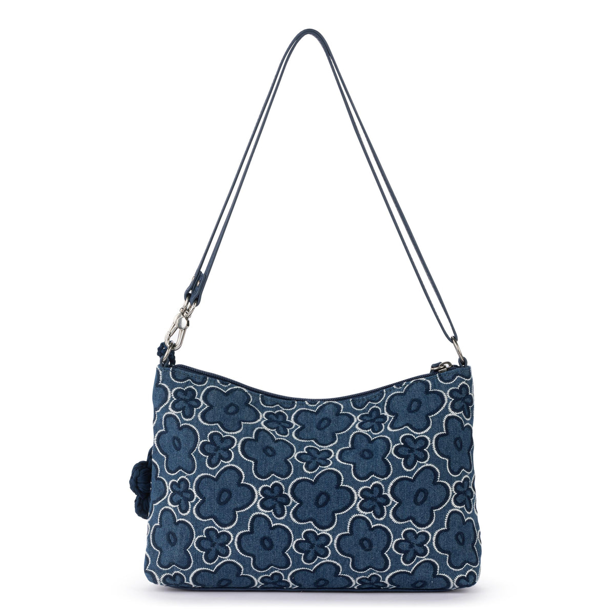 Sakroots Lumi Crossbody - Denim - Denim Retro Flower