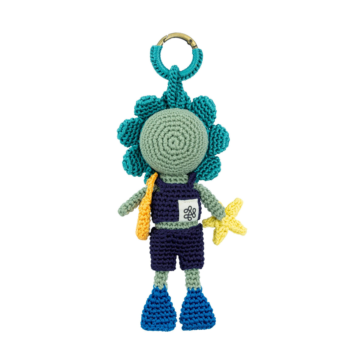 The Sak Sunbudz Sunflower Dangle - Hand Crochet - Oshee
