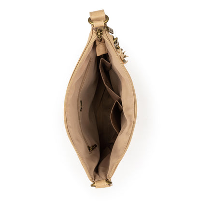 The Sak Lucia Crossbody - Hand Crochet - Natural Medallion
