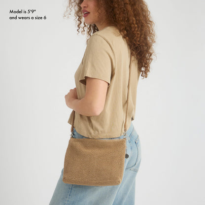 The Sak Lumi Crossbody - Hand Crochet - Bamboo