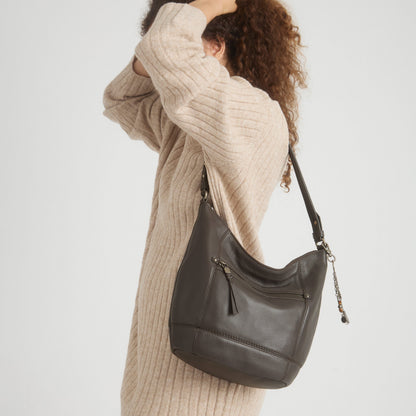 The Sak Sequoia Hobo - Leather - Slate