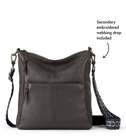 The Sak Lucia Crossbody - Leather - Slate