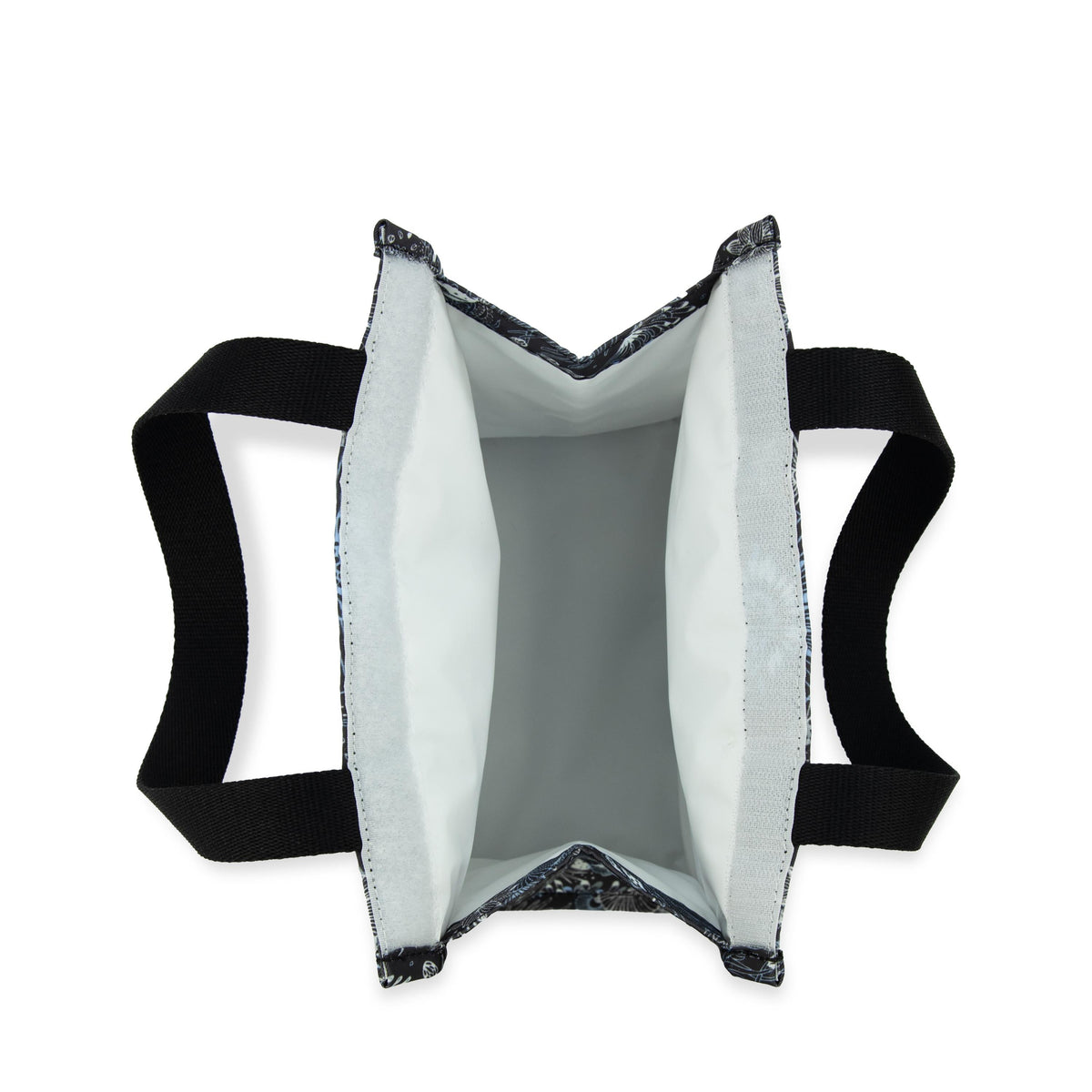 Sakroots On The Go Lunch Bag - EcoTwill - Black Spirit Desert