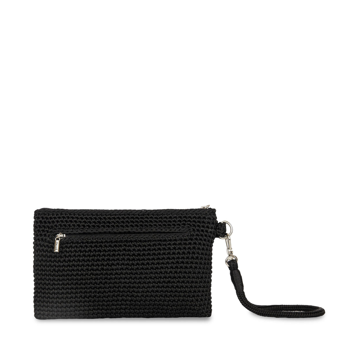 The Sak Vita Wristlet - Hand Crochet - Black