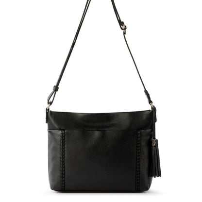 The Sak Melrose Crossbody - Leather - Black