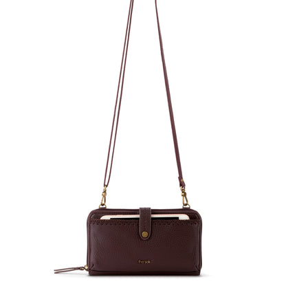 The Sak Iris Smartphone Wallet - Leather - Mahogany