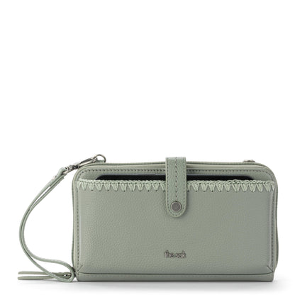 The Sak Los Feliz Large Tote and Iris Smartphone Wallet Bundle - Leather - Meadow