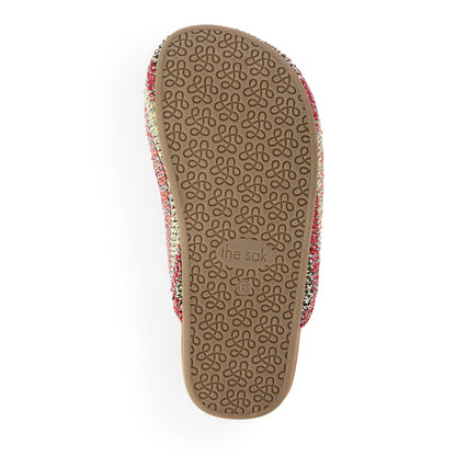 The Sak Bolinas Clog - Hand Crochet - Sunset Stripe