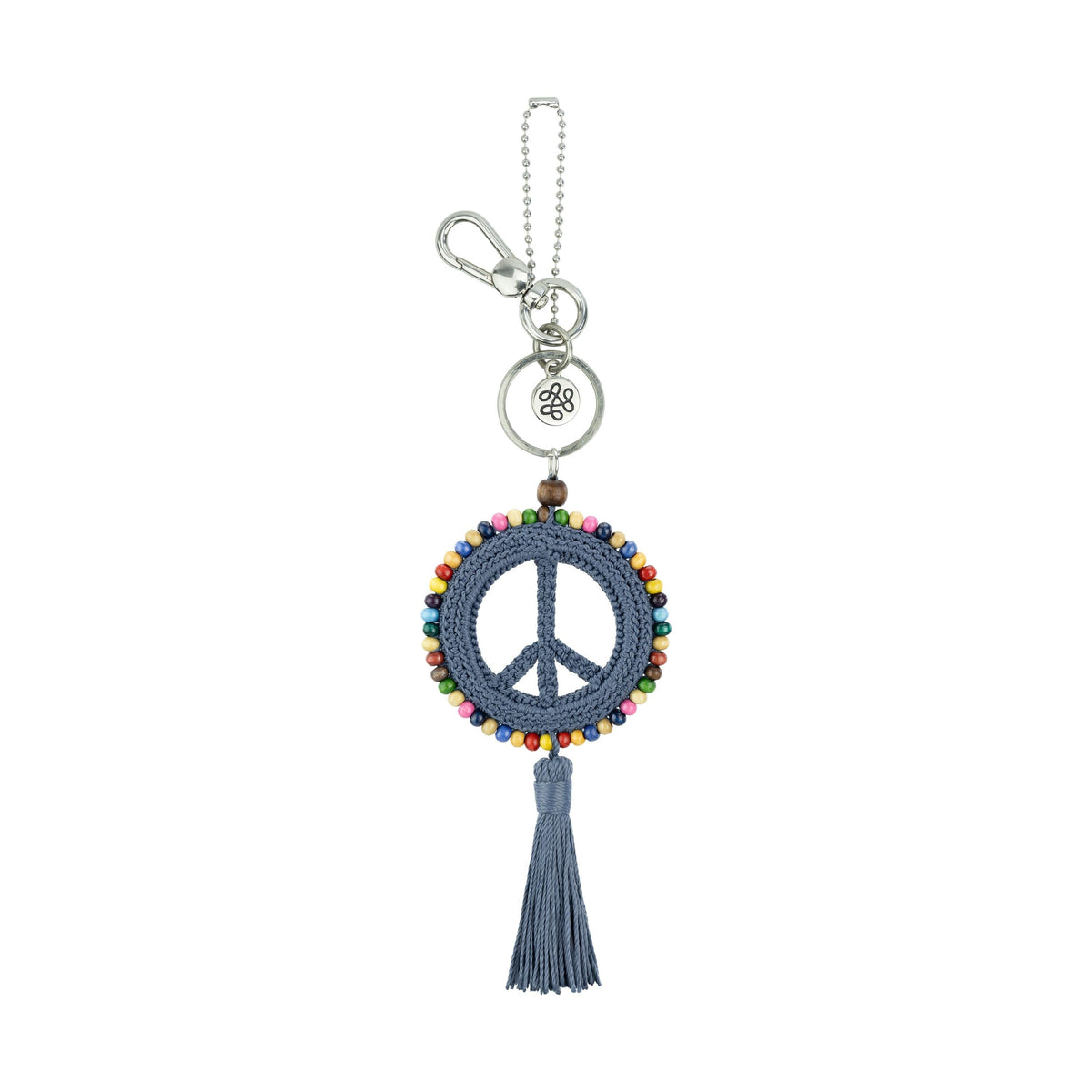 The Sak Yarnicharmz Dangle - Hand Crochet - Maritime Peace