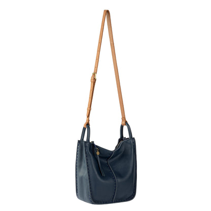 The Sak Los Feliz Crossbody - Leather - Indigo