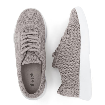 The Sak Asha Sneaker - Hand Crochet - Cloud