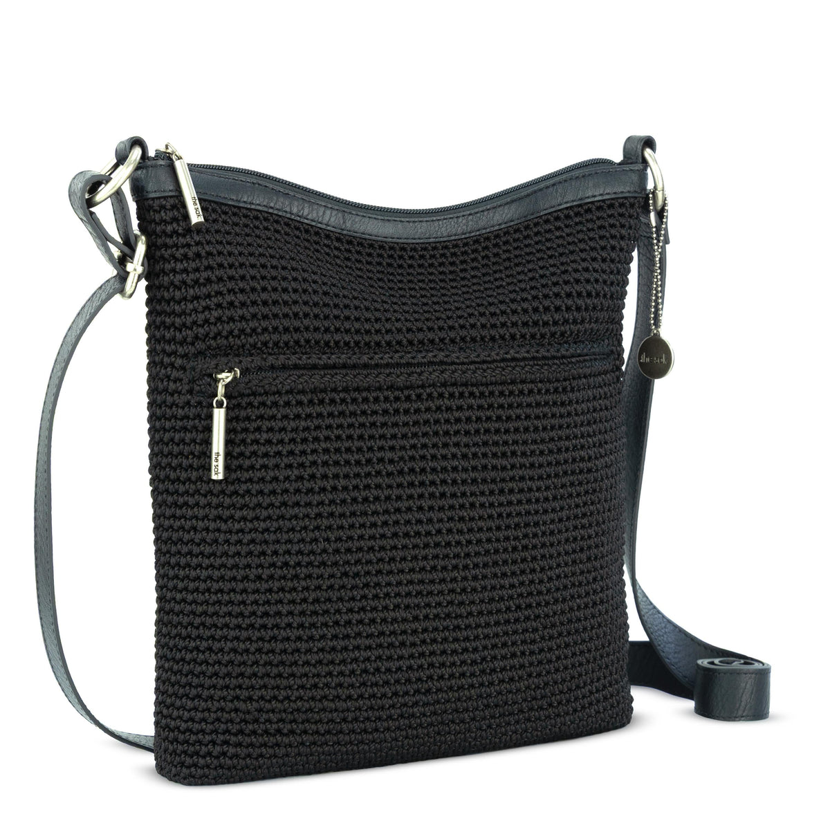 The Sak Lucia Crossbody - Hand Crochet - Black