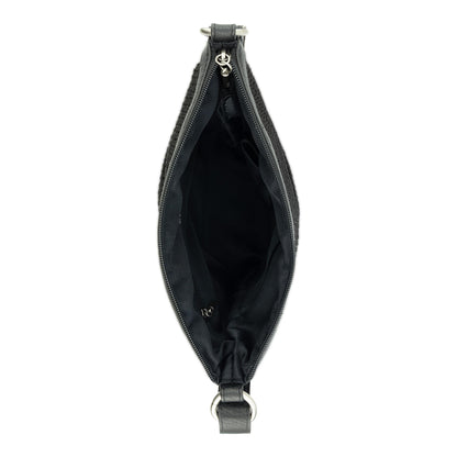 The Sak Lucia Crossbody - Hand Crochet - Black