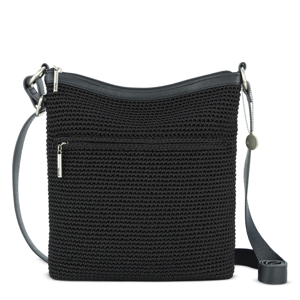 The Sak Lucia Crossbody - Hand Crochet - Black