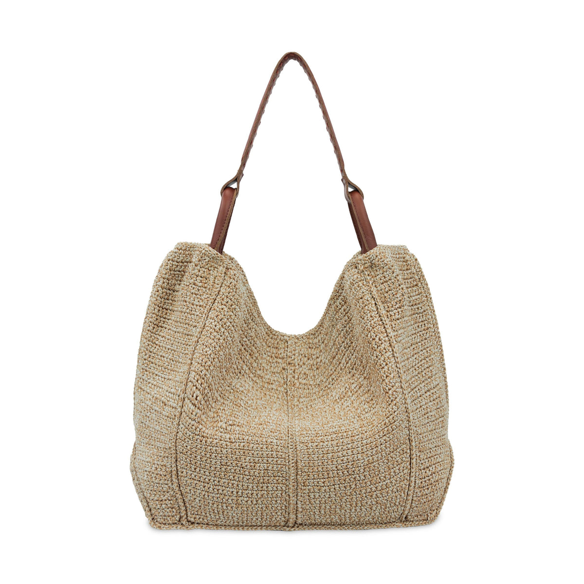 The Sak Los Feliz Large Tote - Hand Crochet - Bamboo Static