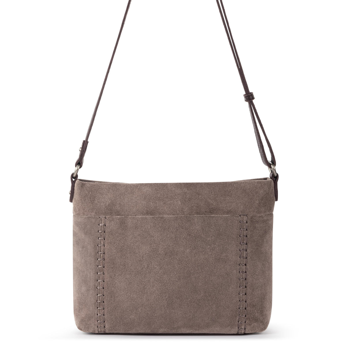 The Sak Melrose Crossbody - Leather - Mushroom Suede