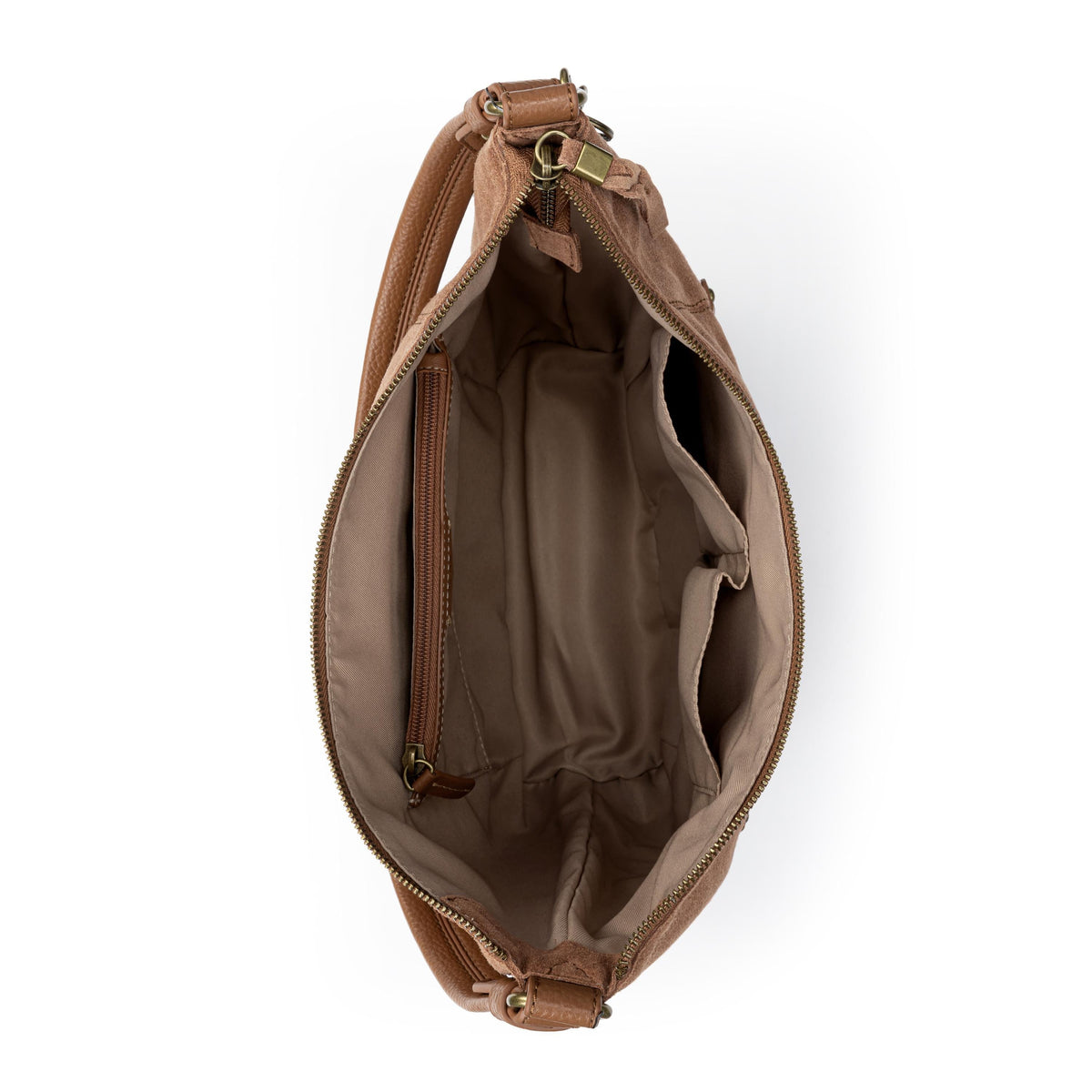 The Sak Sequoia Hobo - Leather - Tobacco Suede