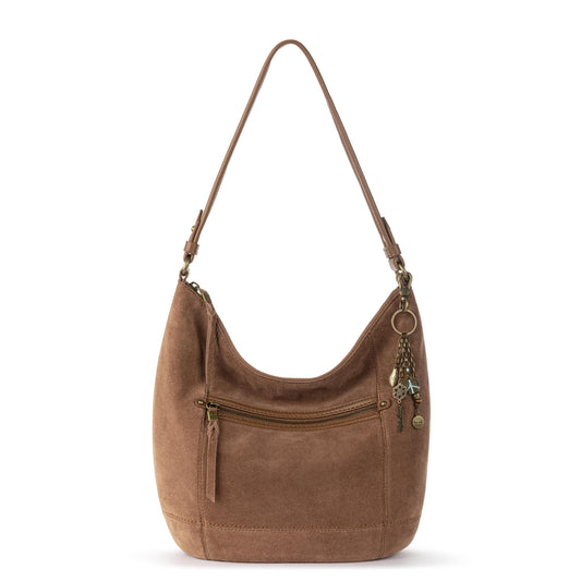 The Sak Sequoia Hobo - Leather - Tobacco Suede