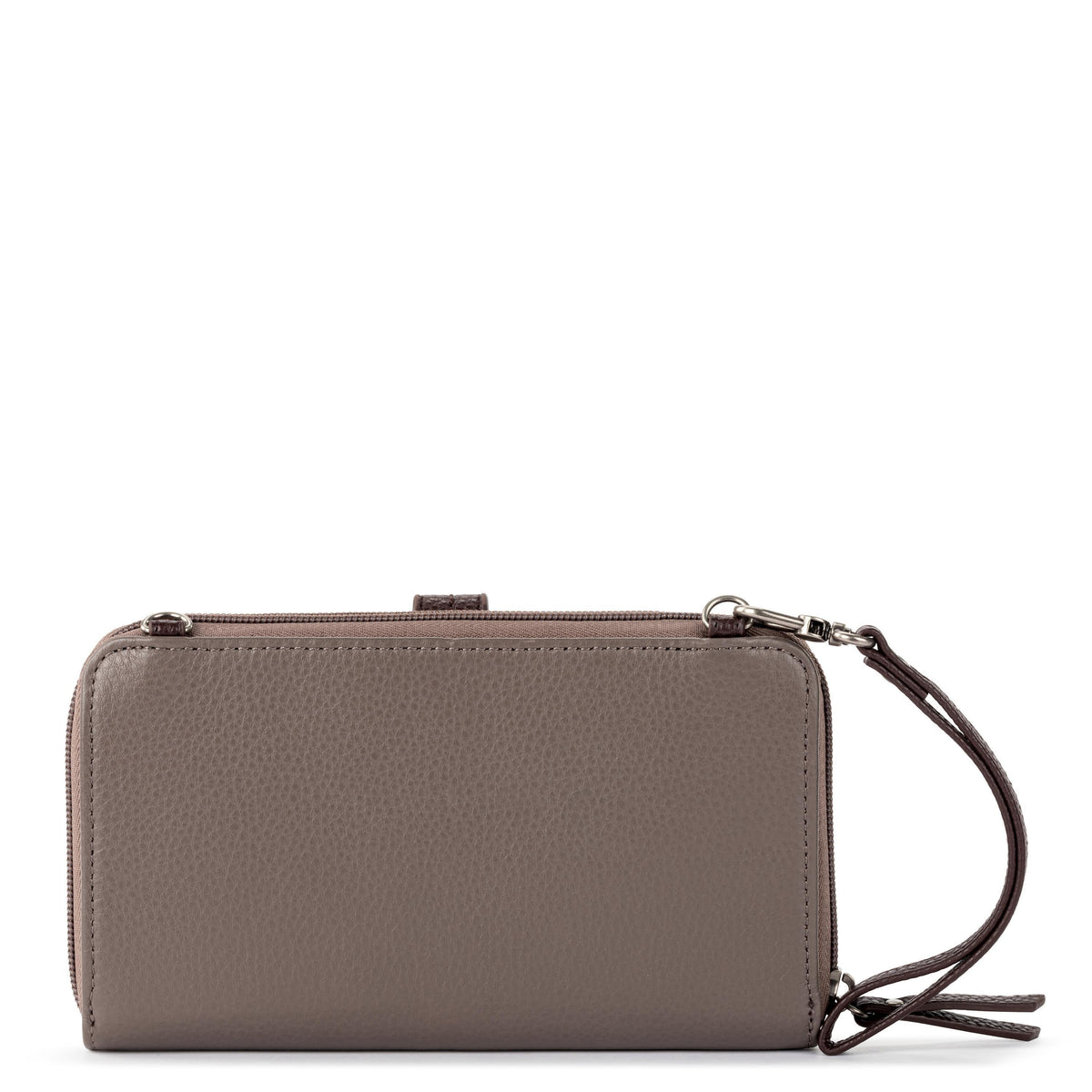 The Sak Iris Smartphone Wallet - Leather - Mushroom Suede