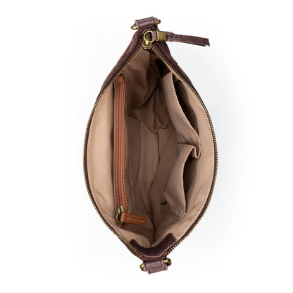 The Sak Ashland Crossbody - Leather - Mahogany Suede