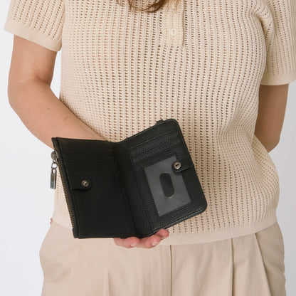The Sak Encino Essential Wallet - Leather - Black
