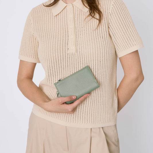 The Sak Encino Essential Wallet - Leather - Meadow
