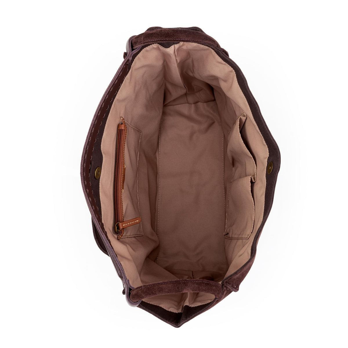 The Sak Los Feliz Large Tote - Leather - Mahogany Suede