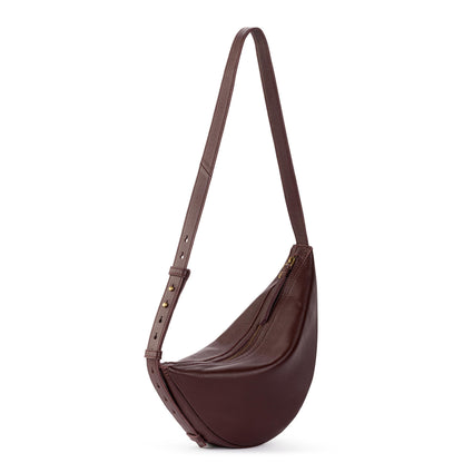 The Sak Tess Large Sling - Leather - Mahogany