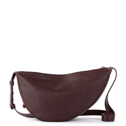 The Sak Tess Large Sling - Leather - Mahogany