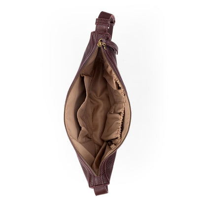 The Sak Tess Large Sling - Leather - Mahogany