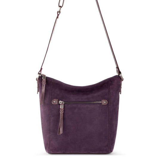 The Sak Ashland Crossbody - Leather - Aubergine Suede