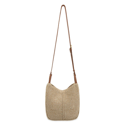 Los Feliz Crossbody - Hand Crochet - Bamboo Static