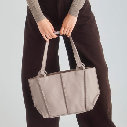The Sak Los Feliz Satchel - Leather - Sand