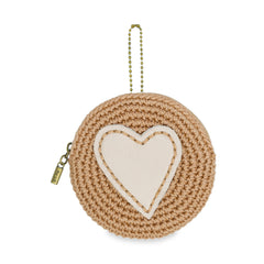 Hand Crochet - Bamboo Stone Heart