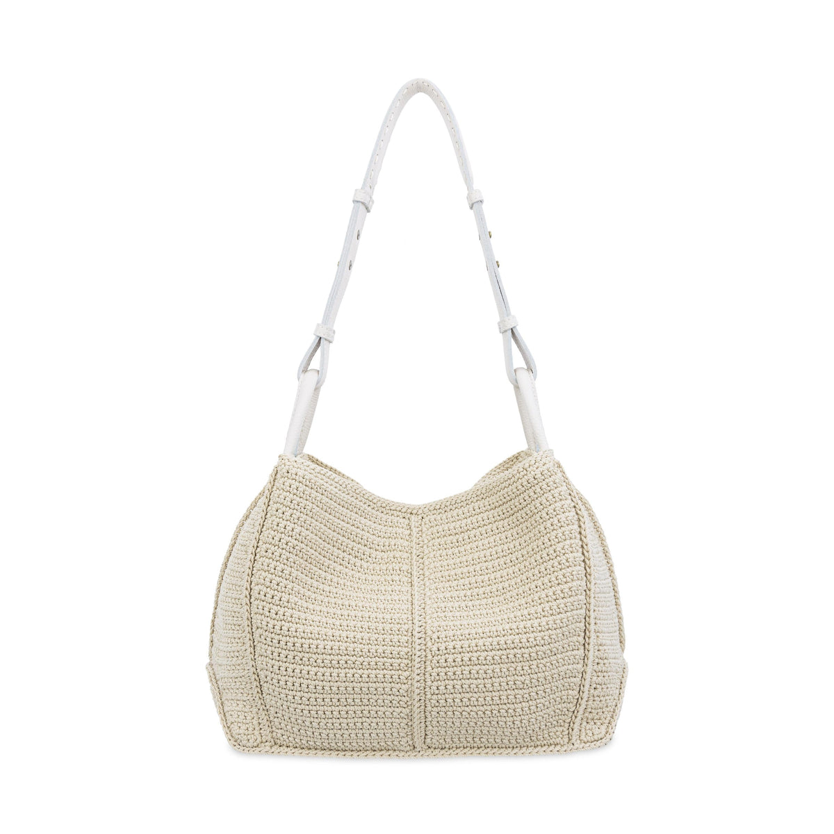 The Sak Los Feliz Hobo - Hand Crochet - Ecru