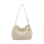 The Sak Los Feliz Hobo - Hand Crochet - Ecru