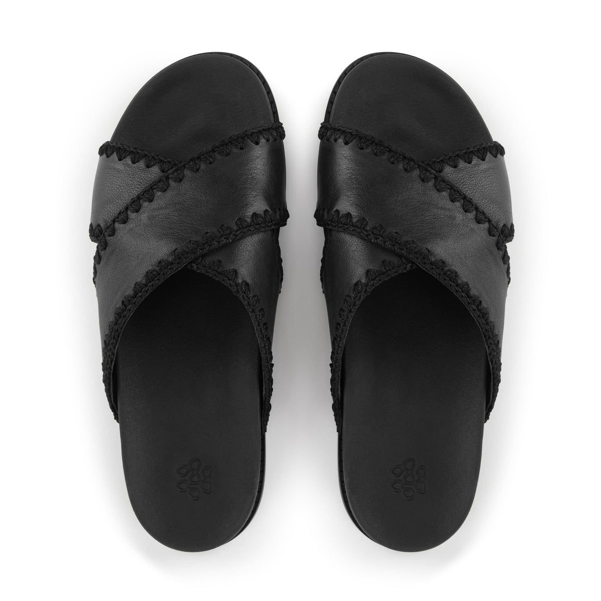The Sak Penelope Sandal - Leather - Black