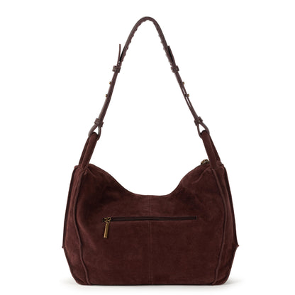 The Sak Los Feliz Hobo - Leather - Mahogany Suede
